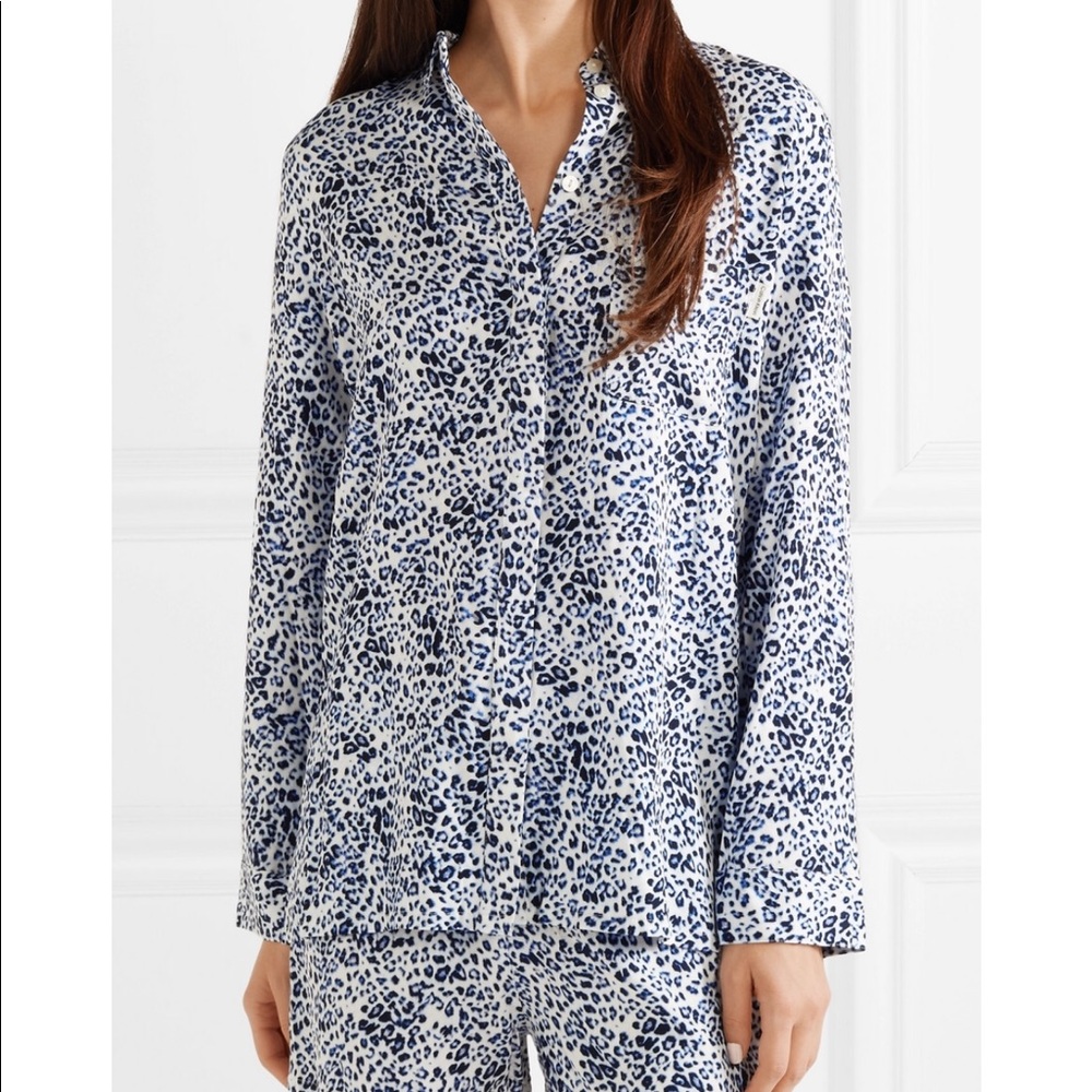 Calvin Klein Underwear pajama button up top